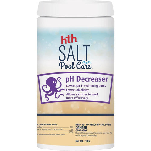 HTH Salt Pool Care 7 Lb. pH Decreaser Granule