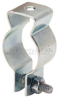 Conduit Hangers with Attached Bolt & Nut Rigid Steel