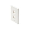 Black Point Prods BT-193 WHITE Cat-5 Key W Plate