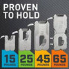 3M CLAW™ 25 lb. Drywall Picture Hanger With Spot Markers