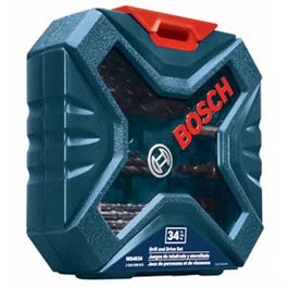 34-Pc. Drill & Driver Bit Set