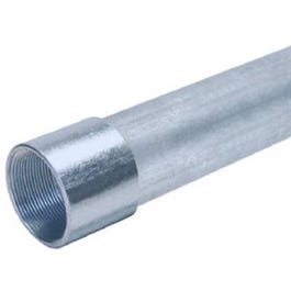 Rigid Conduit, Galvanized Steel, 3.5-In. x 10-Ft.