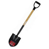 Round-Point Shovel, D-Grip Ash Handle