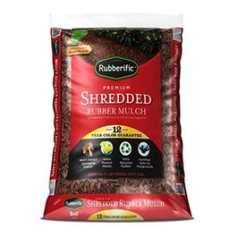 Rubberific Mulch, Red, .8-Cu. Ft.