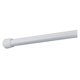 Shower Curtain Tension Rod, White Cameo, 43-75-In.