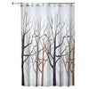Shower Curtain, Forest, Polyester, 72 x 72-In.