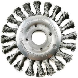Twisted Knot Wheel Brush, 4.5-In.