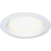 Thomas 6 In. White Enclosed Recessed Fixture Trim
