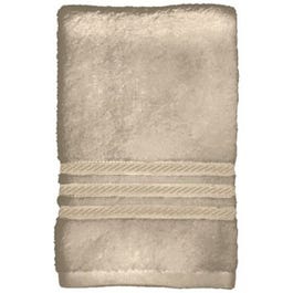 Bath Towel, Tan Cotton, 27 x 54-In.