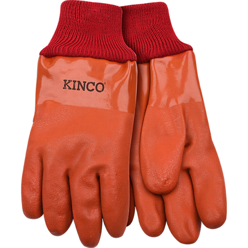 Kinco Lined Sandy Finish PVC with Knit Wrist