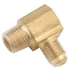 Brass Flare Elbow, Lead-Free, 3/8 x 3/8-In. MIP
