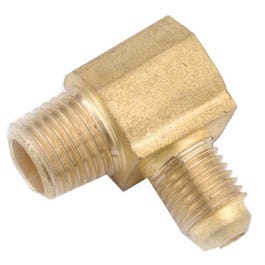 Brass Flare Elbow, Lead-Free, 3/8 x 3/8-In. MIP