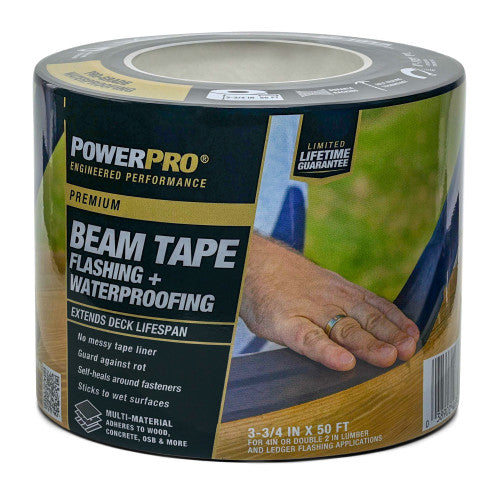 Hillman Premium Exterior Deck Beam Flashing Tape 3.78 x 50'