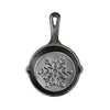 Cast-Iron Skillet With Snowflake Imprint, Limited Edition, 3.5-In.