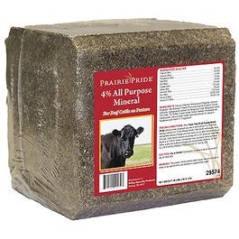 Cattle Mineral Block, 40-Lbs.