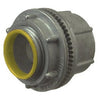 Conduit Hub, Indoor/Outdoor, Watertight, Zinc, 1.25-In.