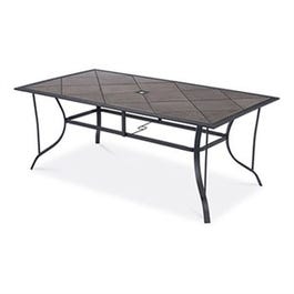 Everett Tile-Top Patio Dining Table, 73 x 39-In.