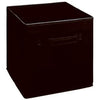 Fabric Drawer, Black, 11 x 10.5 x 10.5-In.