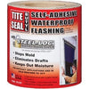 Flashing, Self-Adhesive, Waterproof, White Butyl, 6-In. x 75-Ft.