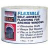 Flexible Flashing, Window & Door, Self-Adhesive, Waterproof, 4-In. x 25-Ft.