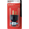 Heavy-Duty Rubber Plug, Residential, 15-Amp, 125-Volt, Black