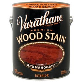 Interior Wood Stain, Oil-Based, Red Mahogany, 1-Gallon