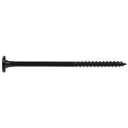 LumberTite Wood Screws, Star, Black Ceramic, 1/4 x 4-1/2-In., 12-Pk.