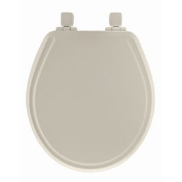 Mayfair Round Molded Wood, Whisper-Close(TM) Easy-Clean & Change(TM) Hinge, STA-TITE(TM), Biscuit