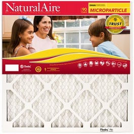 Microparticle Pleated Furnace Filter, 14x24x1- In.